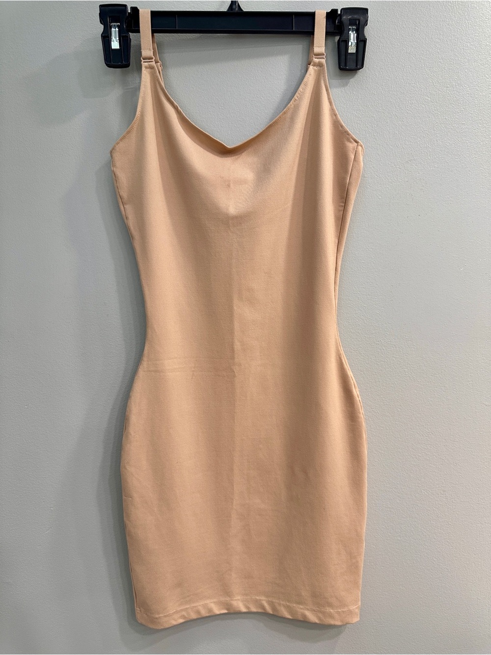SPANX Hollywood Socialight Cami Full Slip Shapewear Nude S/P